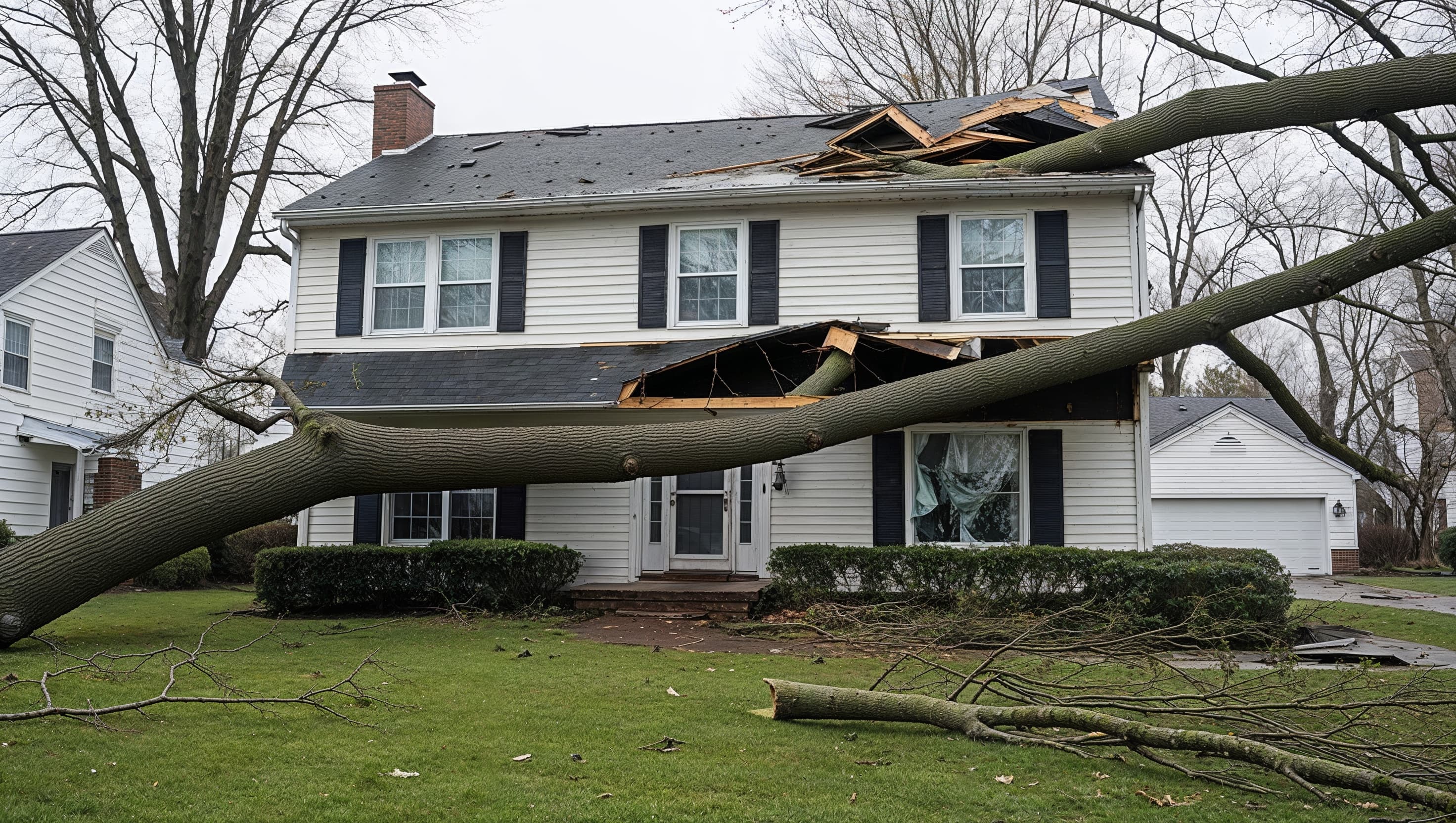 What to Do After a Tree Falls on Your Roof